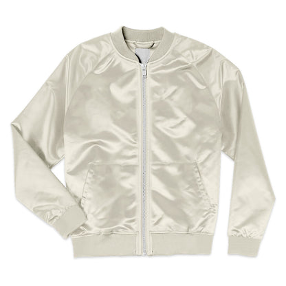 Phoenix White Bomber Jacket